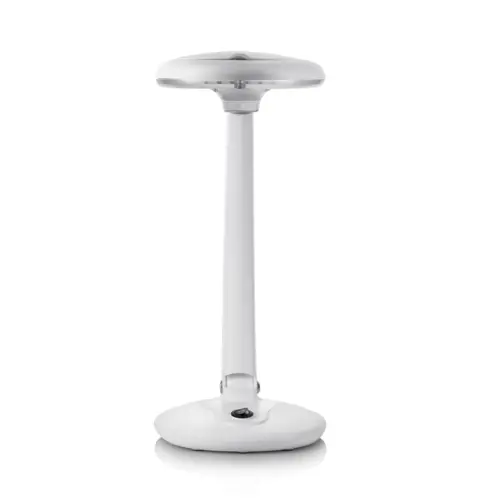 Lampada Led da tavolo per estetista con ingrandimento 5 diottrie - immagine 2