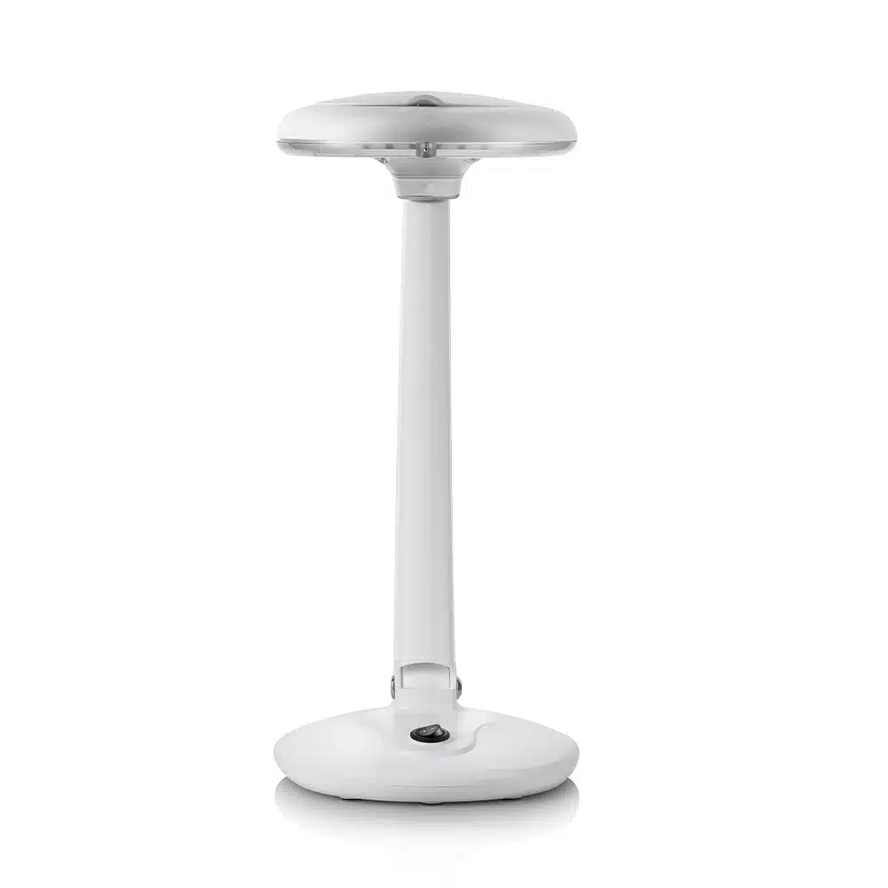 Lampada Led da tavolo per estetista con ingrandimento 5 diottrie - immagine 2