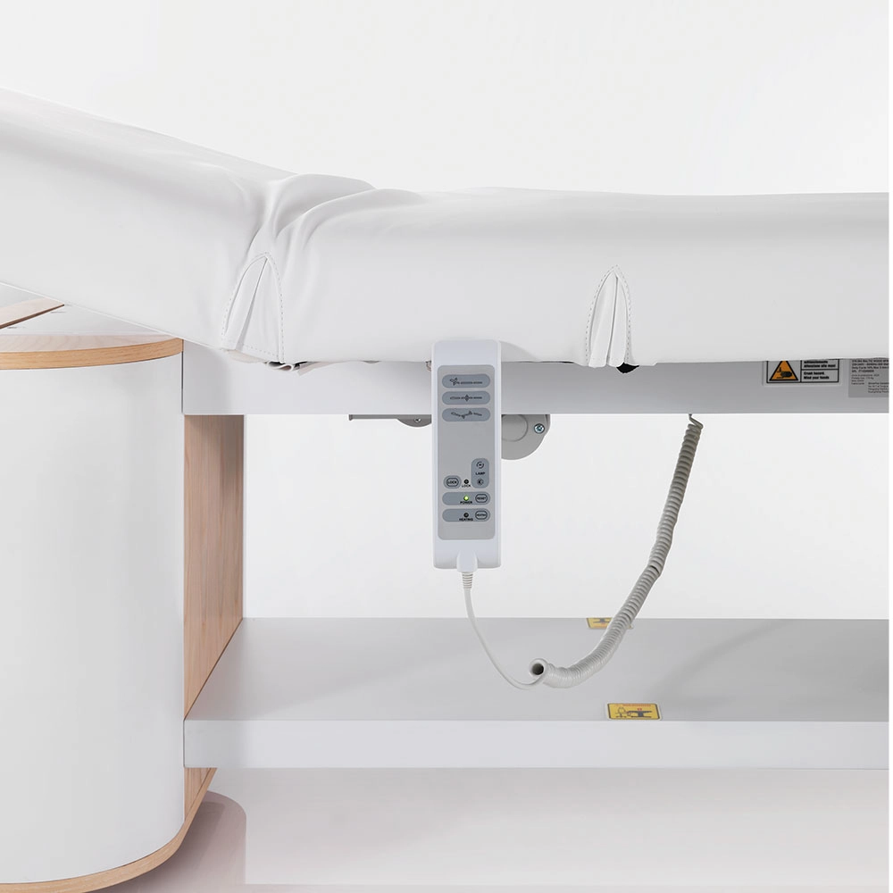 Lettino Elettrico 3 Motori con Cromoterapia per Centro Estetico, Spa e Wellness Baltic Wood Spa XaniPro - immagine 4
