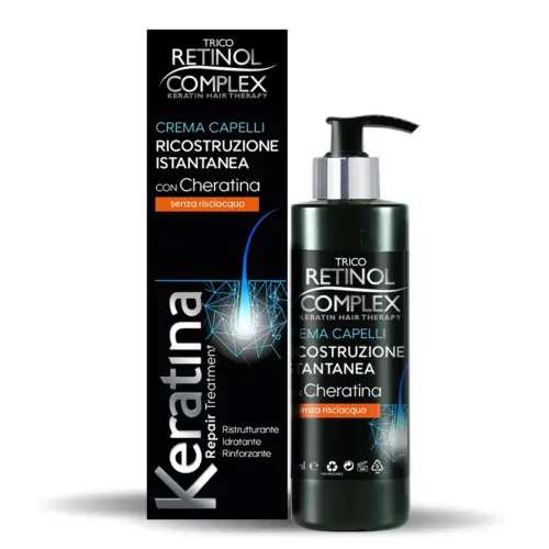 CREMA CAPELLI RIPARAZIONE ISTANTANEA ALLA CHERATINA 100ml