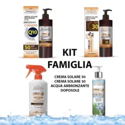 KIT SOLARE Q10 PER TUTTA LA FAMIGLIA