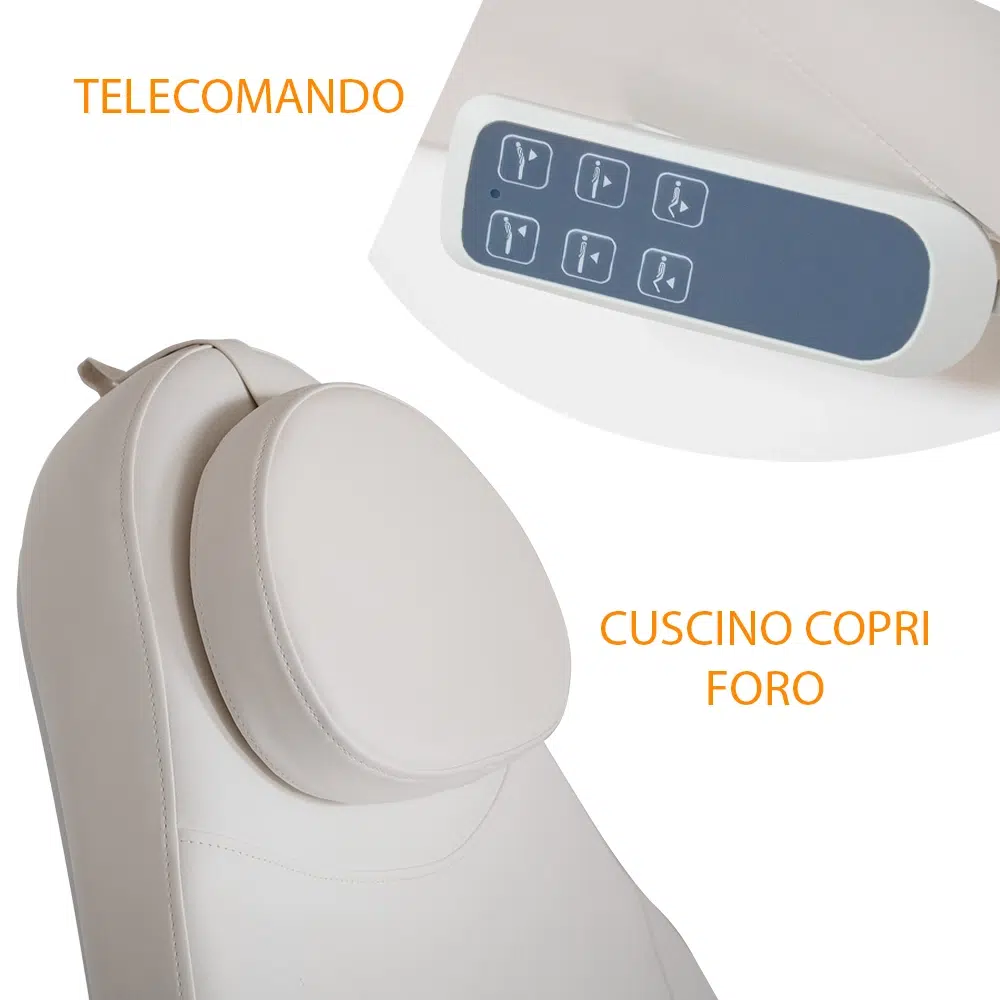 Lettino Elettrico Aura per centro estetico medicina estetica - 3 Sezioni 3 Motori - immagine 5