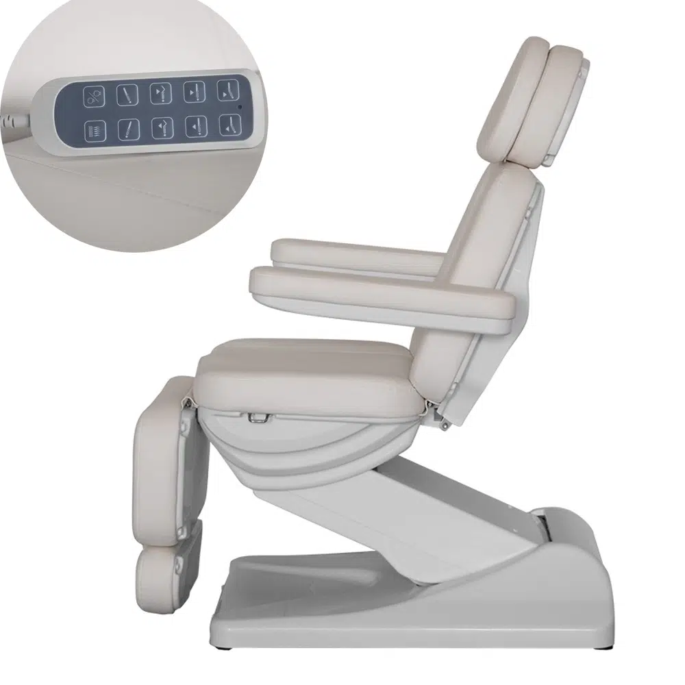 Lettino Elettrico per estetista Oasis per centro estetico medicina estetica - 3 Sezioni 4 Motori - immagine 6