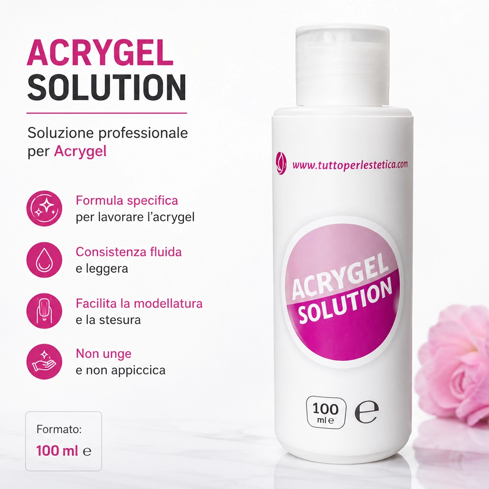 liquido per acrygel 100 ml tuttoperlestetica