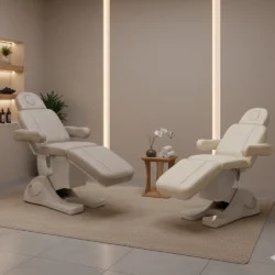 POLTRONA ELETTRICA 3 MOTORI PER ESTETISTA CENTRO ESTETICO MEDICINA ESTETICA