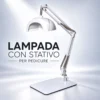 lampada con stativo per pedicure