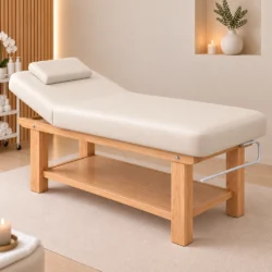 lettino da massaggio con ripiano da massaggiatore per estetista spa centro estetico
