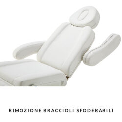 poltrona LETTINO elettrica centro estetico estetista medicina estetica pedicure 4 motori