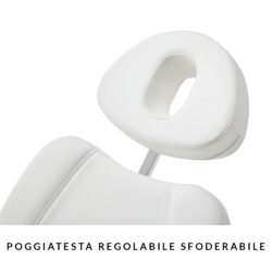 poltrona elettrica centro estetico estetista medicina estetica pedicure POGGIATESTA 4 motori