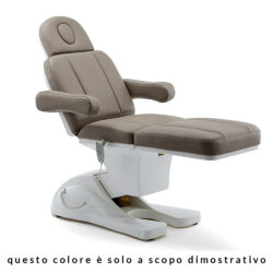 poltrona elettrica 3 motori per estetista centro estetico crema steso