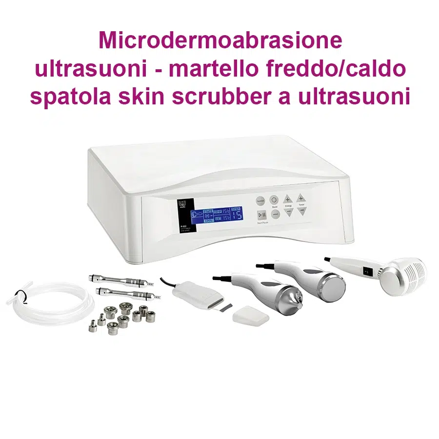 Apparecchiatura MICRODERMOABRASIONE Estetica Multifunzione 4-in-1