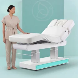 lettino elettrico professionale per centro estetico spa massaggio medicina estetica [2275+.4.A26.HT.N] MUSE + weelko