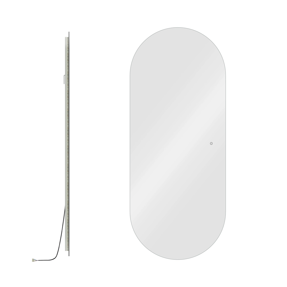 Specchio specchiera led retroilluminata per parrucchiere - immagine 3