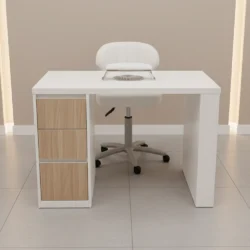 tavolo manicure con aspiratore filtro hepa estetista centro estetico italiano professionale