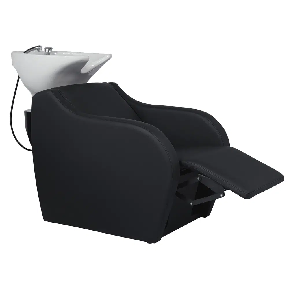 Lavatesta per parrucchiere con poggiapiedi elettrico WISP POWER + - immagine 3