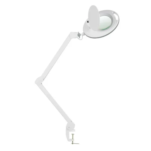 Lampada LED con Lente d’Ingrandimento – 5 Diottrie, Braccio Articolato e Base Stabile - immagine 2