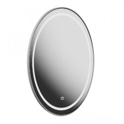 Alternative view of Specchio specchiera per parrucchiere touch LED oro rosa o argento