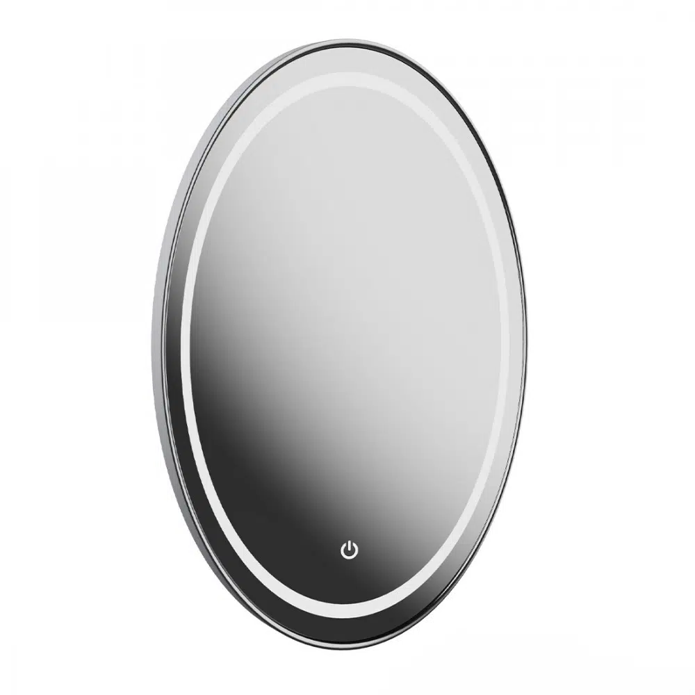 Specchio specchiera per parrucchiere touch LED oro rosa o argento - immagine 2