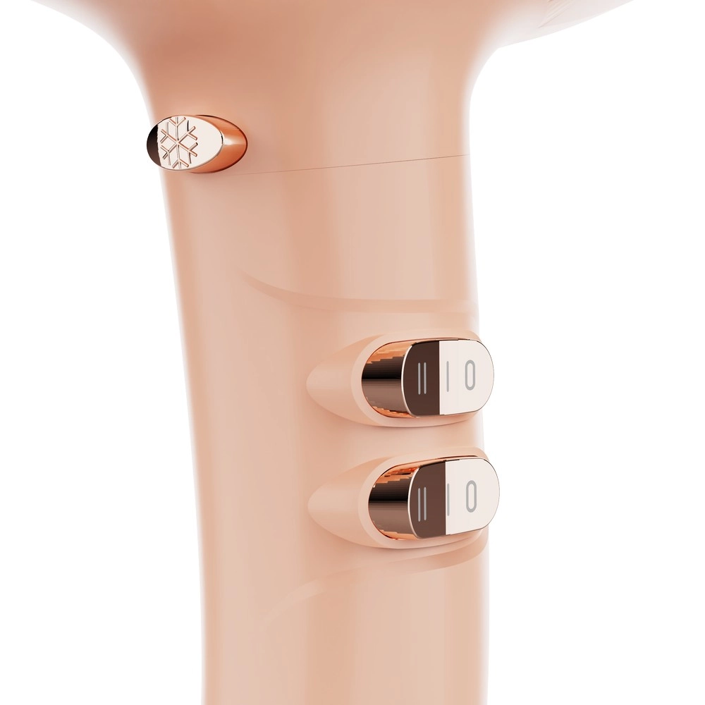 Phon Professionale Melcap X2 Shine 2300W Rose Peach con Diffusore Asciugacapelli Professionale con Motore AC - immagine 4