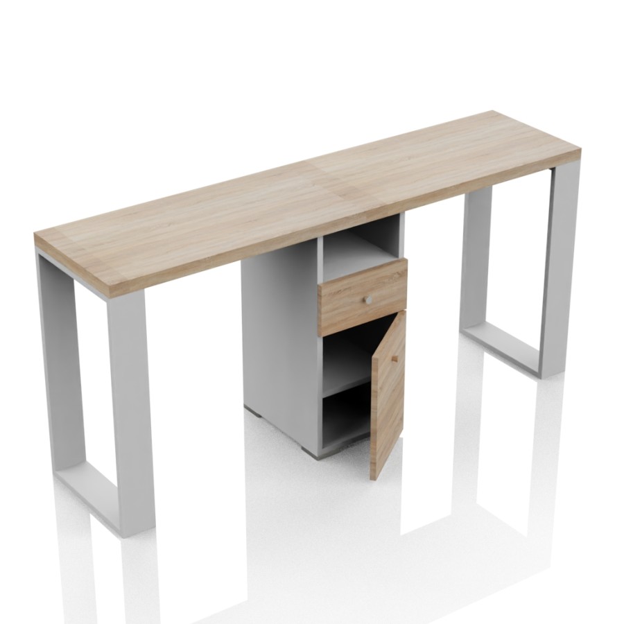 Tavolo Manicure per estetista doppio - Square Melcap - immagine 5