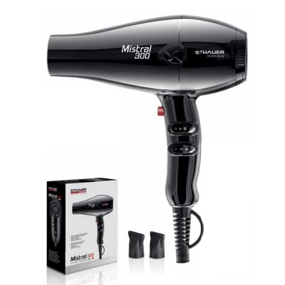 Phon Professionale Mistral 2000W ultraleggero per capelli vari colori STHAUER con Tecnologia Ionica - immagine 2