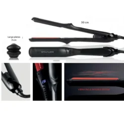 INFRARED KERATIN PRO – Piastra Professionale in Ceramica Tourmalina con Infrarossi e Micro-Vibrazione