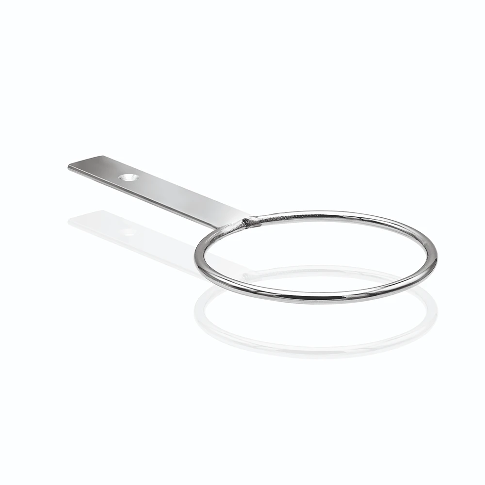 Porta Phon da Parete in Acciaio – Supporto Universale per Asciugacapelli