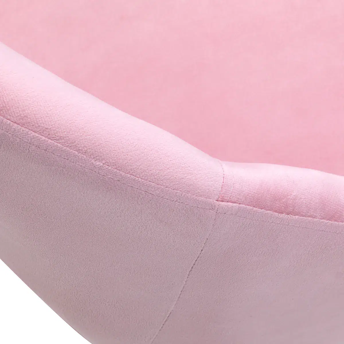 Sedia con ruote per estetista centro estetico Rosa con Base Oro - immagine 4