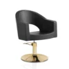 POLTRONA da parrucchiere HAIR PARIS NOVEAU BASE TONDA ORO