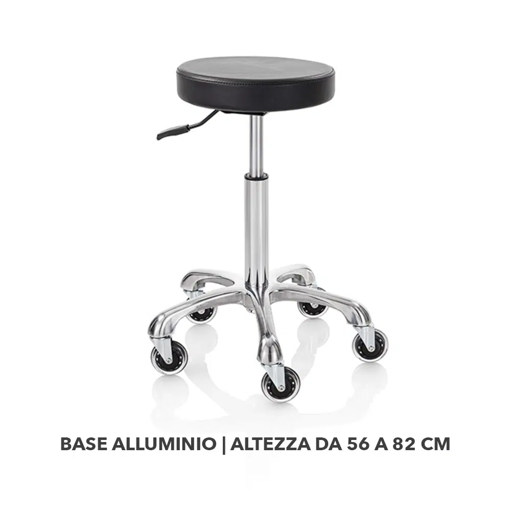 Sgabello per parrucchiere Roller Pro Ideal – Comfort e praticità per il tuo salone - immagine 4