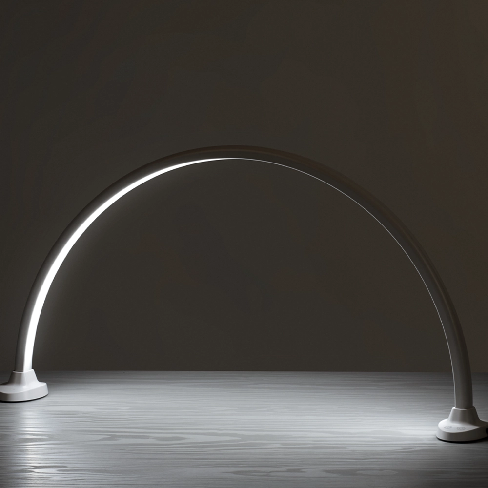 Lampada a LED ad arco da tavolo – Illuminazione professionale per manicure - immagine 4