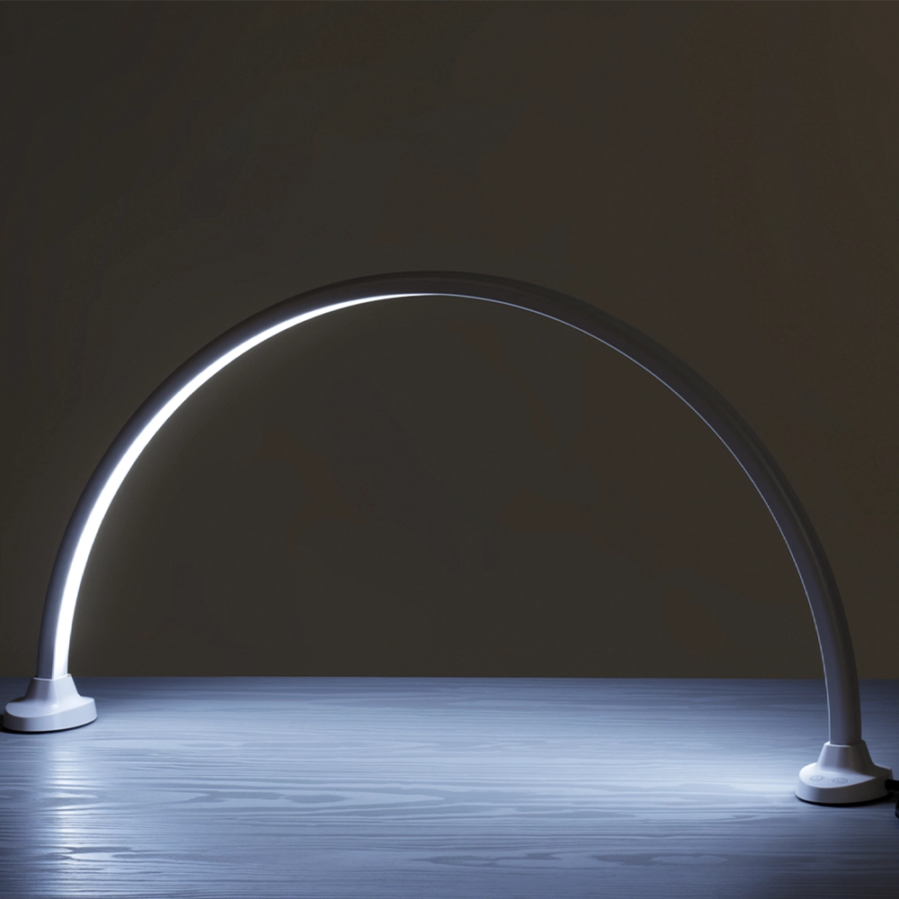 Lampada a LED ad arco da tavolo – Illuminazione professionale per manicure - immagine 3