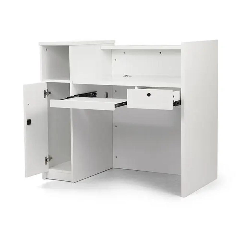 Reception per Centro Estetico e Parrucchiere Bianco e Oro o Nero e Oro - immagine 3