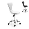 sgabello con schienale classic xanipro bianco o nero estetista centro estetico