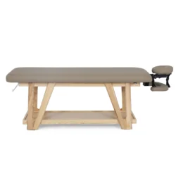 Alternative view of Lettino da massaggio professionale con ripiano in legno Roots Weelko