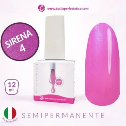 semipermanente senza TPO e HEMA tuttoperlestetica gel polish SIRENA 4
