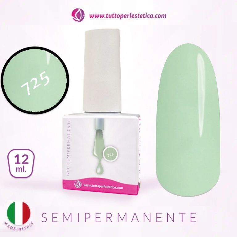 semipermanente senza TPO e HEMA tuttoperlestetica gel polishn 725