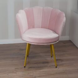 Poltrona nera estetista centro estetico in velluto tortora e metallo dorato stile Art Déco