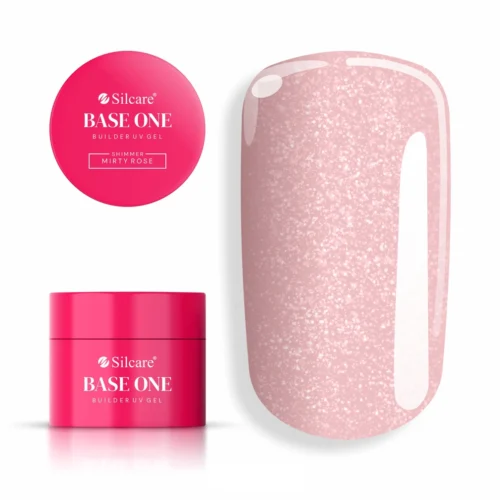 Gel UV Costruttore Base One Shimmer Misty Rose 50 g – Silcare