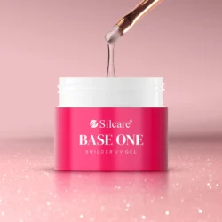 Gel UV Costruttore Base One Shimmer Misty Rose 50 g – Silcare