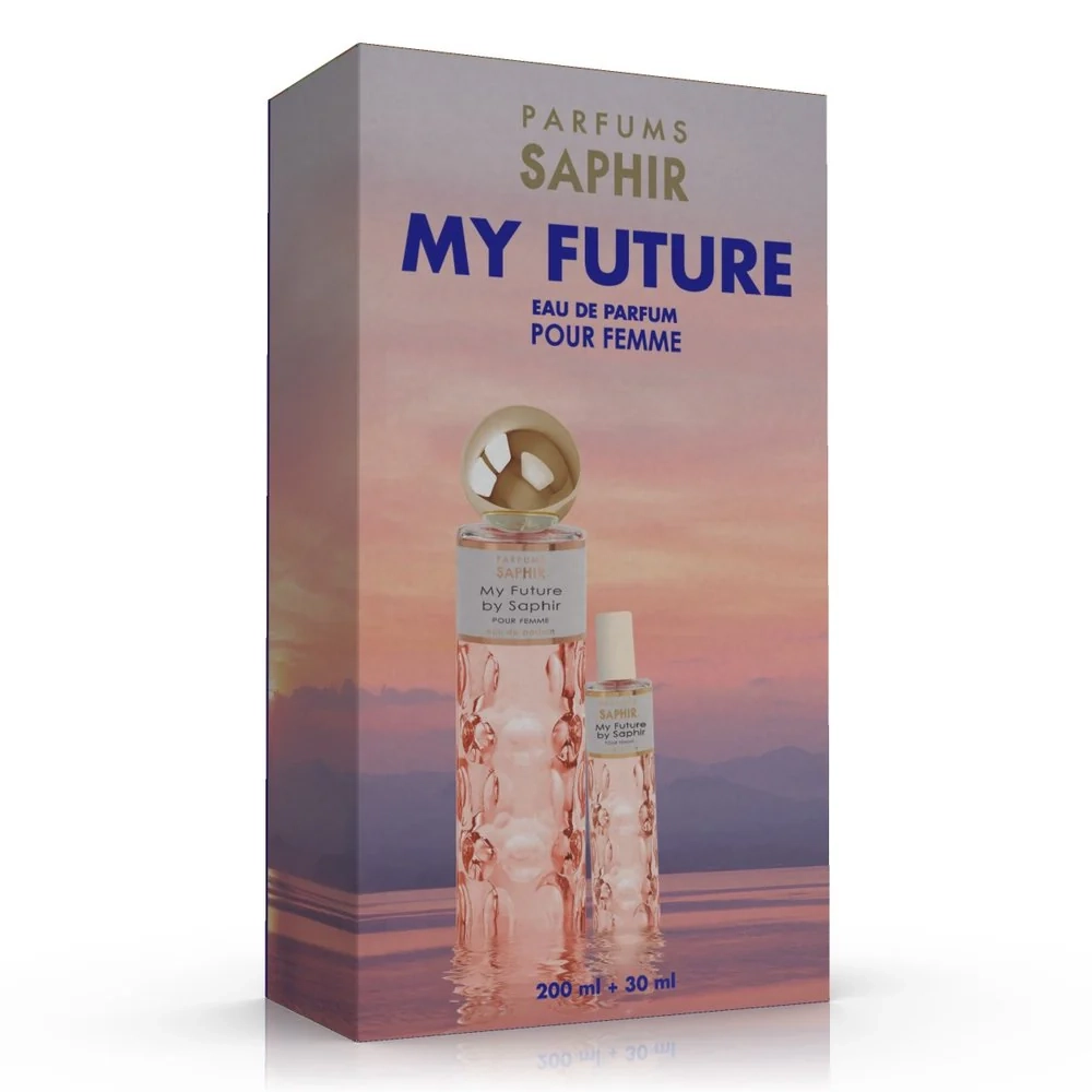 box profumo Saphir - My Future 200 ml + 30 ml