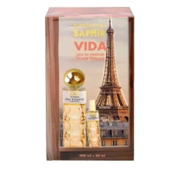 box profumo Saphir - Vida 200 ml + 30 ml