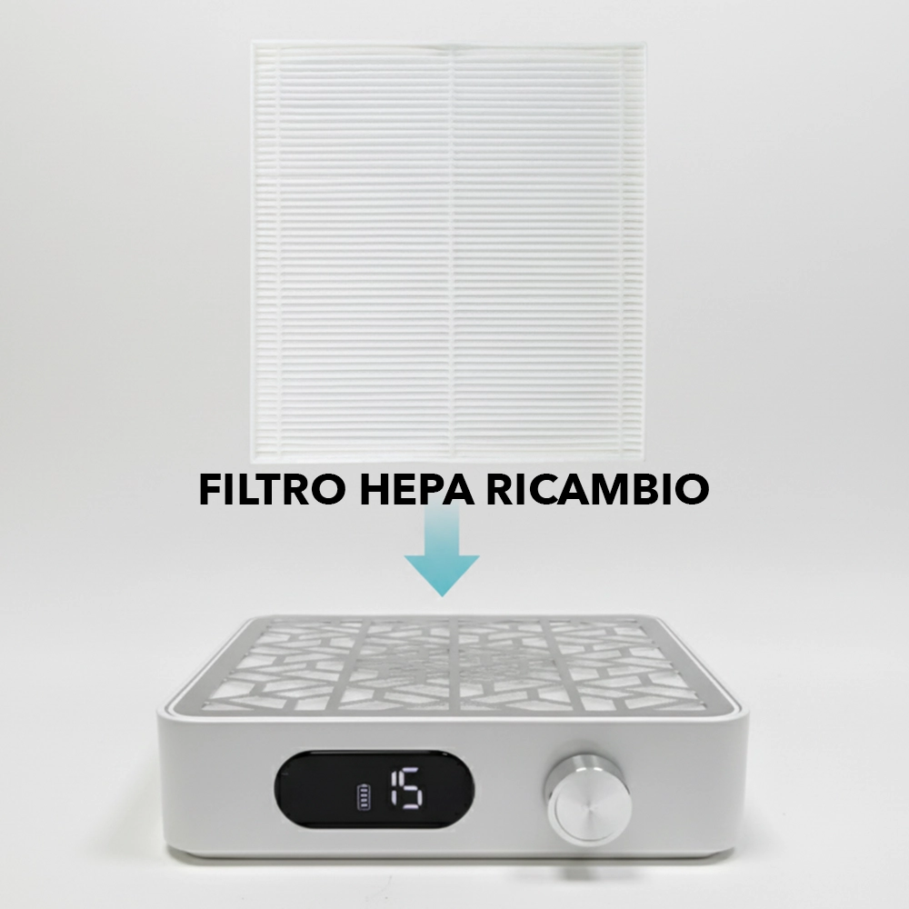 FILTRO RICAMBIO PER ASPIRATORE PROFESSIONALE PER ESTETISTA