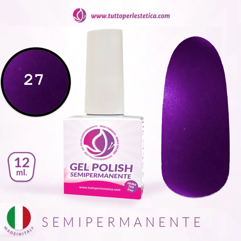 colore semipermanente gel polish - 27