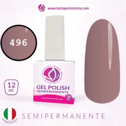 colore semipermanente gel polish - 496