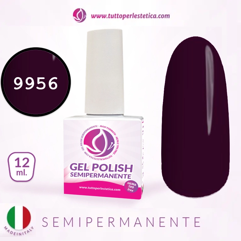 colore semipermanente gel polish - 9956