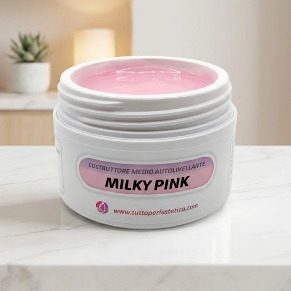 gel costruttore autolivellante milky pink 50 gr