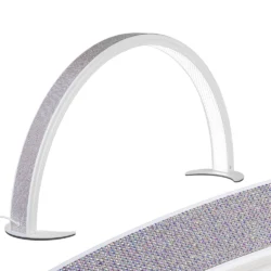 lampada ad arco led con strass glitter estetista centro estetico manicure