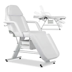 lettino per centro estetico con cassetti