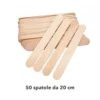 Spatole monouso in legno da 20 cm Roial